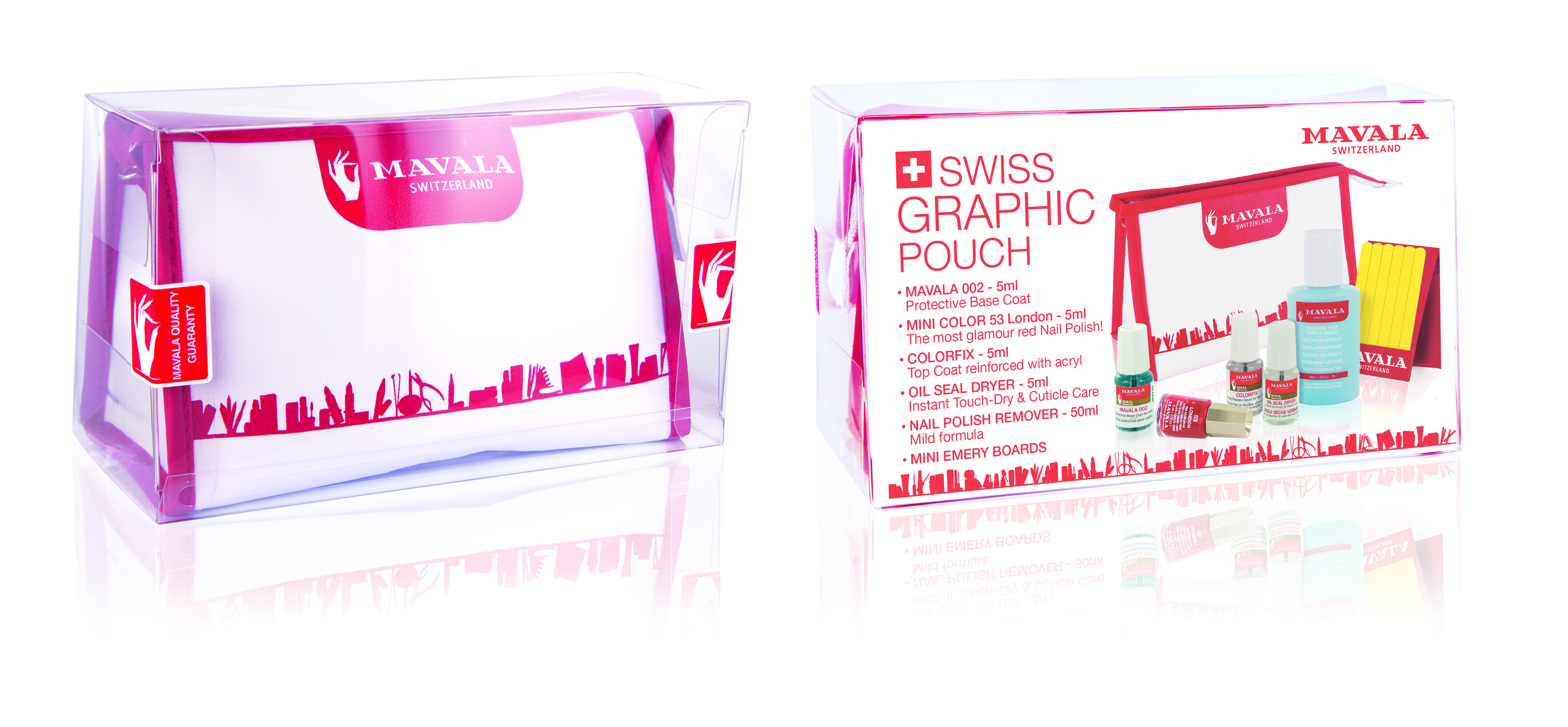 9816201ALL -  MAVALA  SWISS GRAPHIC POUCH
