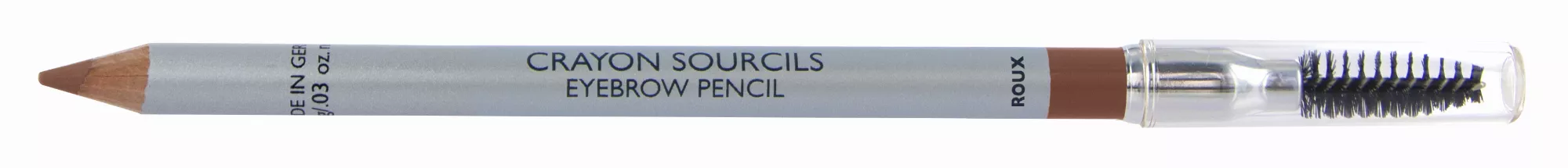 Augenbrauen-Stift mit Bürste - Roux (rotbraun)  - Für einen intensiven Ausdruck - Vegan