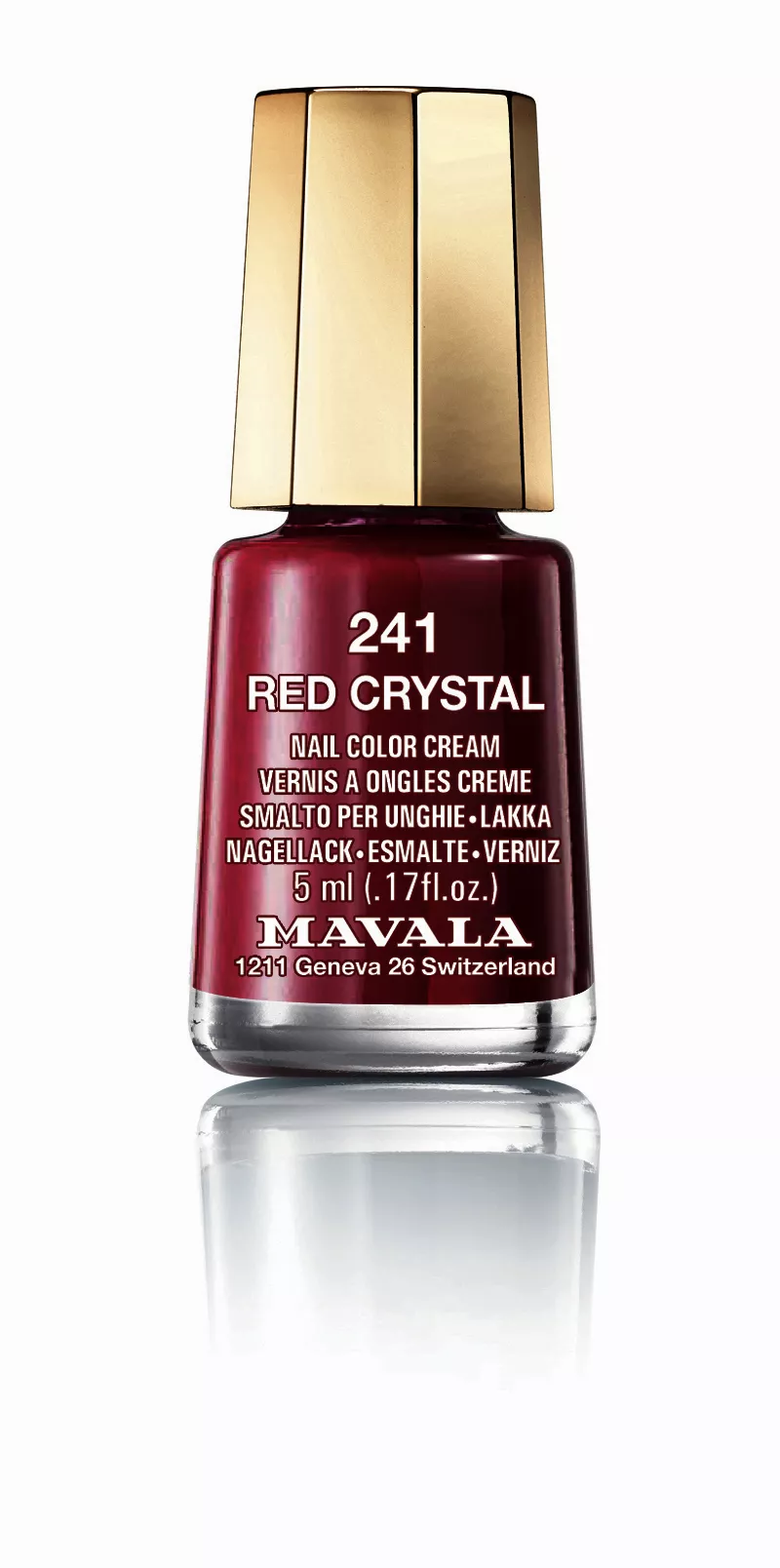 Red Crystal  - 5 ml - der vegane Nagellack
