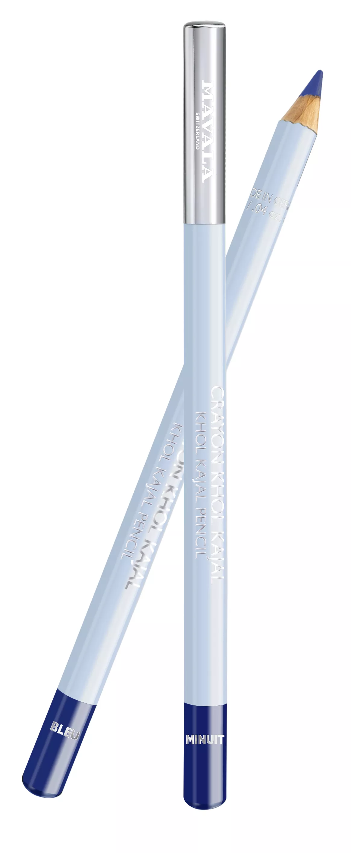 KHÔL KAJAL - Stift  - Bleu Minuit (marine)  - Augenkontur-Stift für einen strahlend schönen Blick   - Vegan