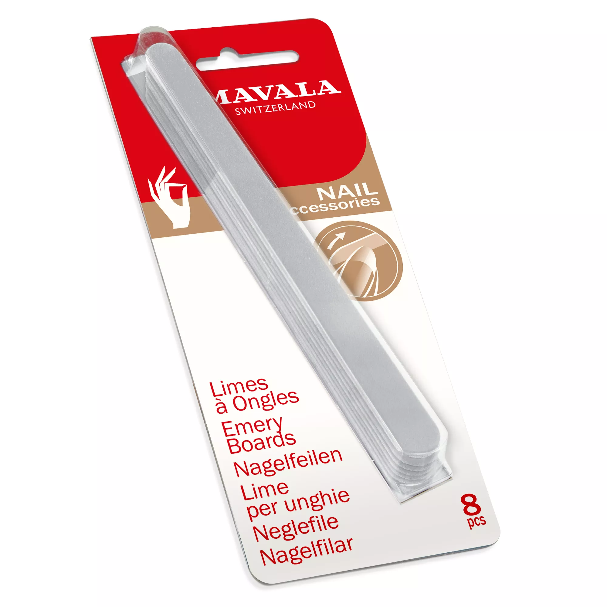 MAVALA Sandblattfeile  ( 8 Stück)