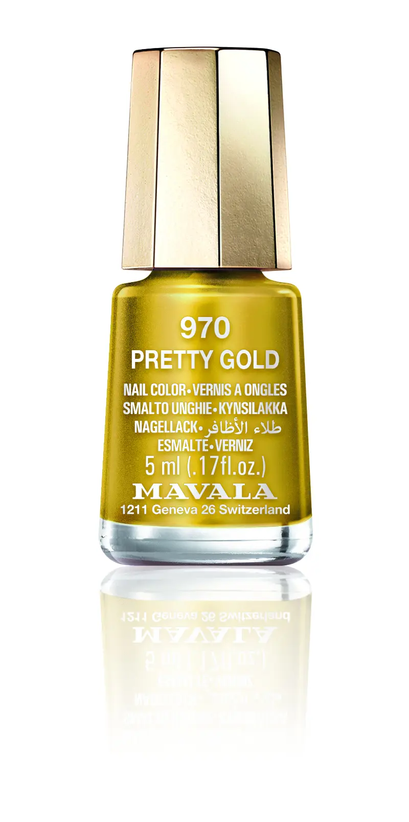 Pretty Gold - 5 ml - der vegane Nagellack