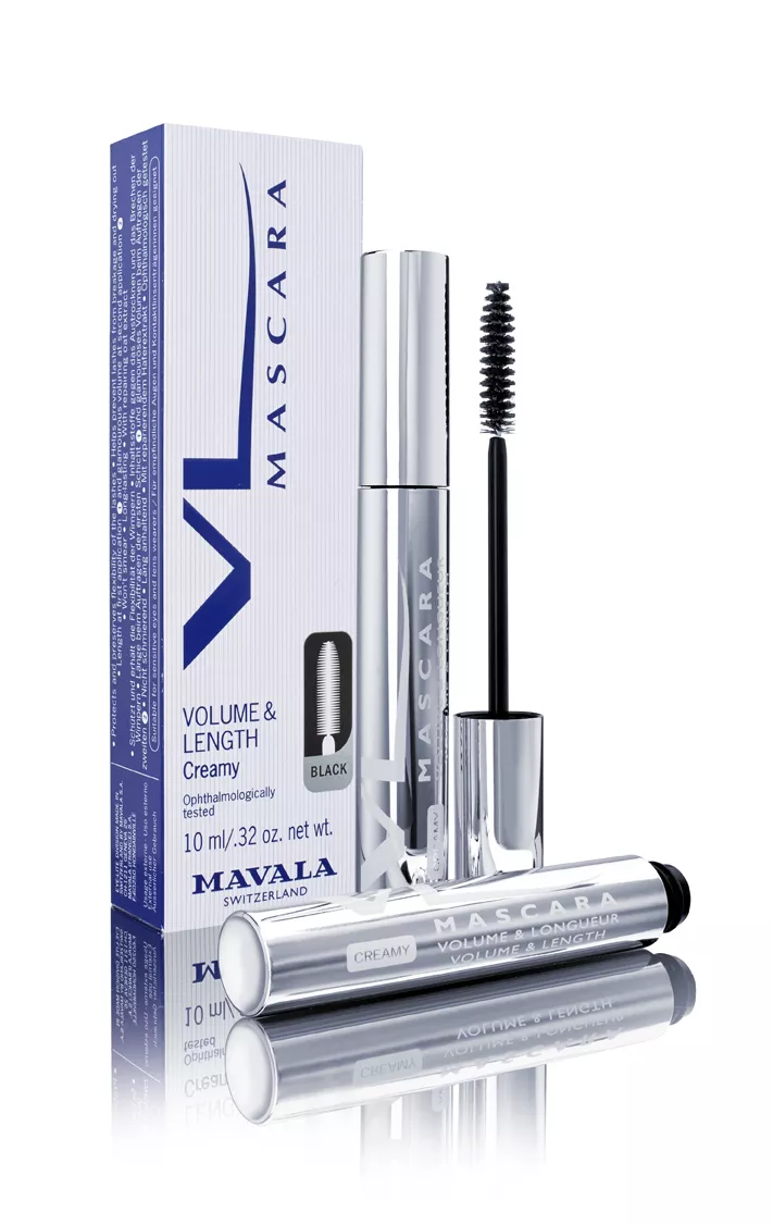 VL Mascara Creamy Noir (schwarz)  - Volumen & Länge Regenerierende Mascara 