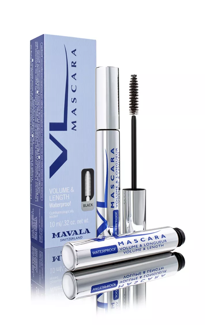VL Mascara Wasserfest Noir (schwarz)  - Volumen & Länge Regenerierende Mascara Wasser- und tränenfest