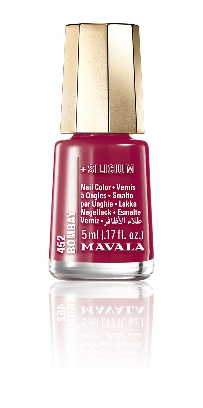 Bombay - 5 ml - der vegane Nagellack +Silicium