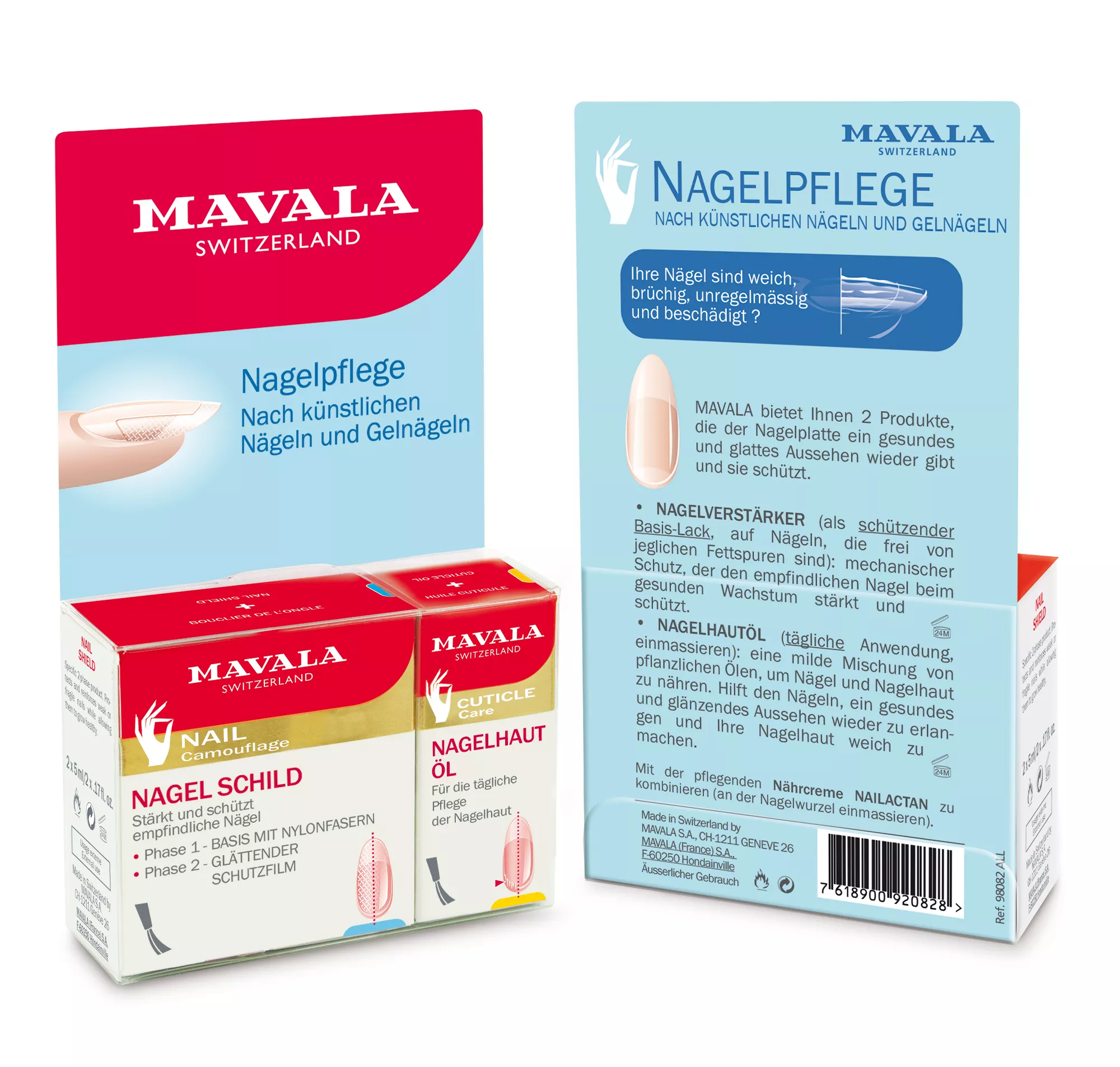 Set für die Nagelpflege - Nach künstlichen Nägeln und Gelnägeln  -  Vegan