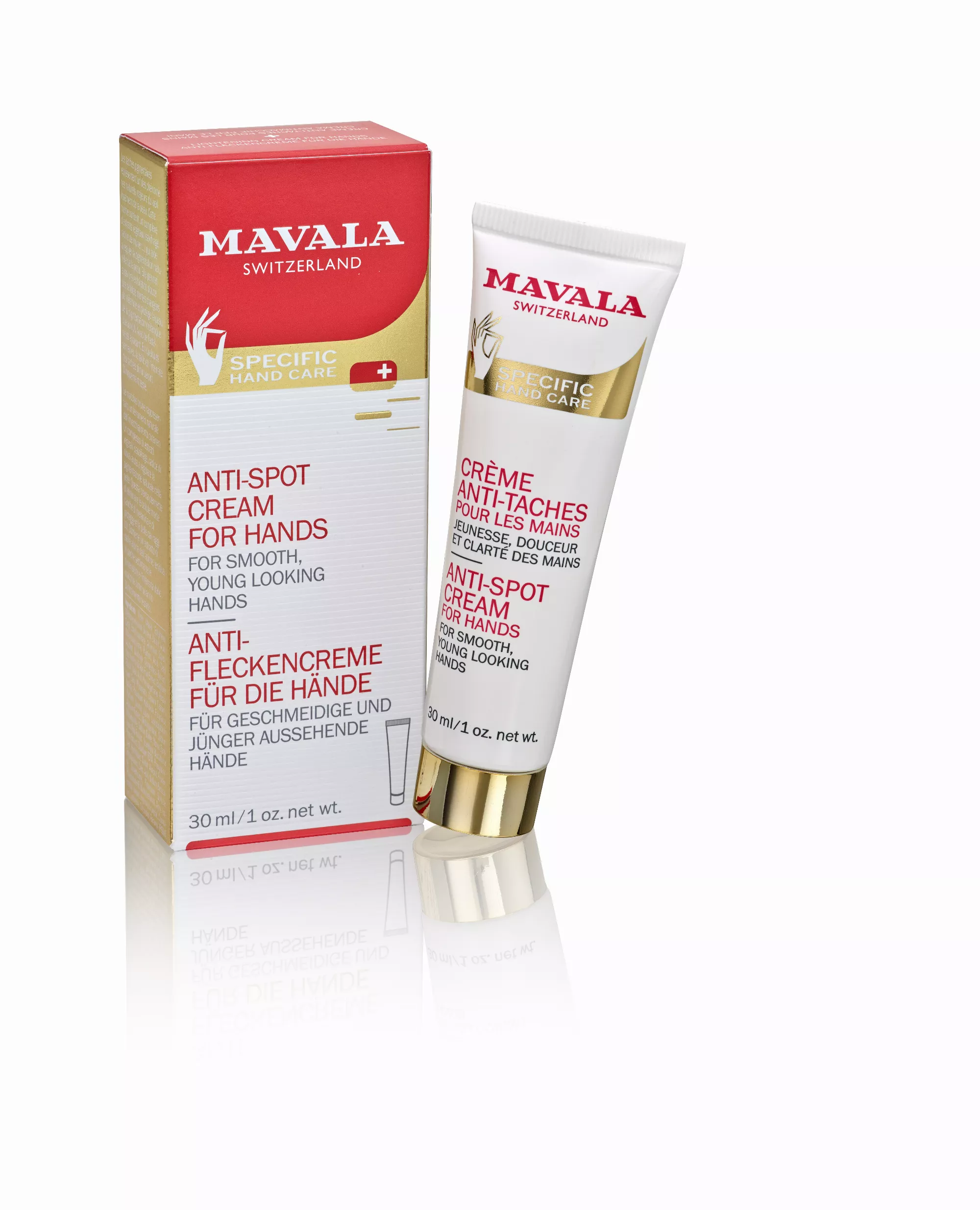 MAVALA ANTI-FLECKENCREME für geschmeidige und jungaussehende Hände