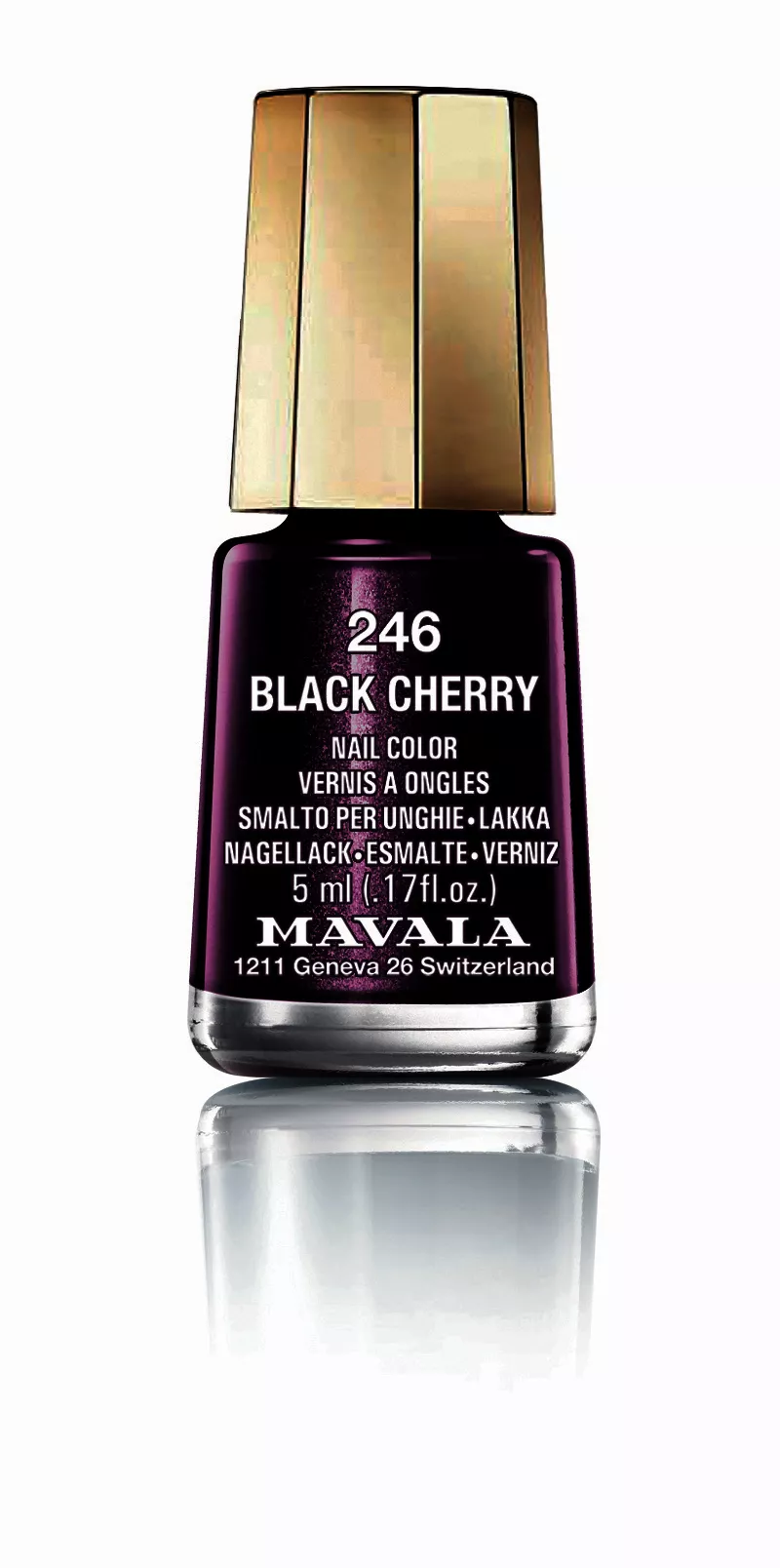 Black Cherry - 5 ml - der vegane Nagellack