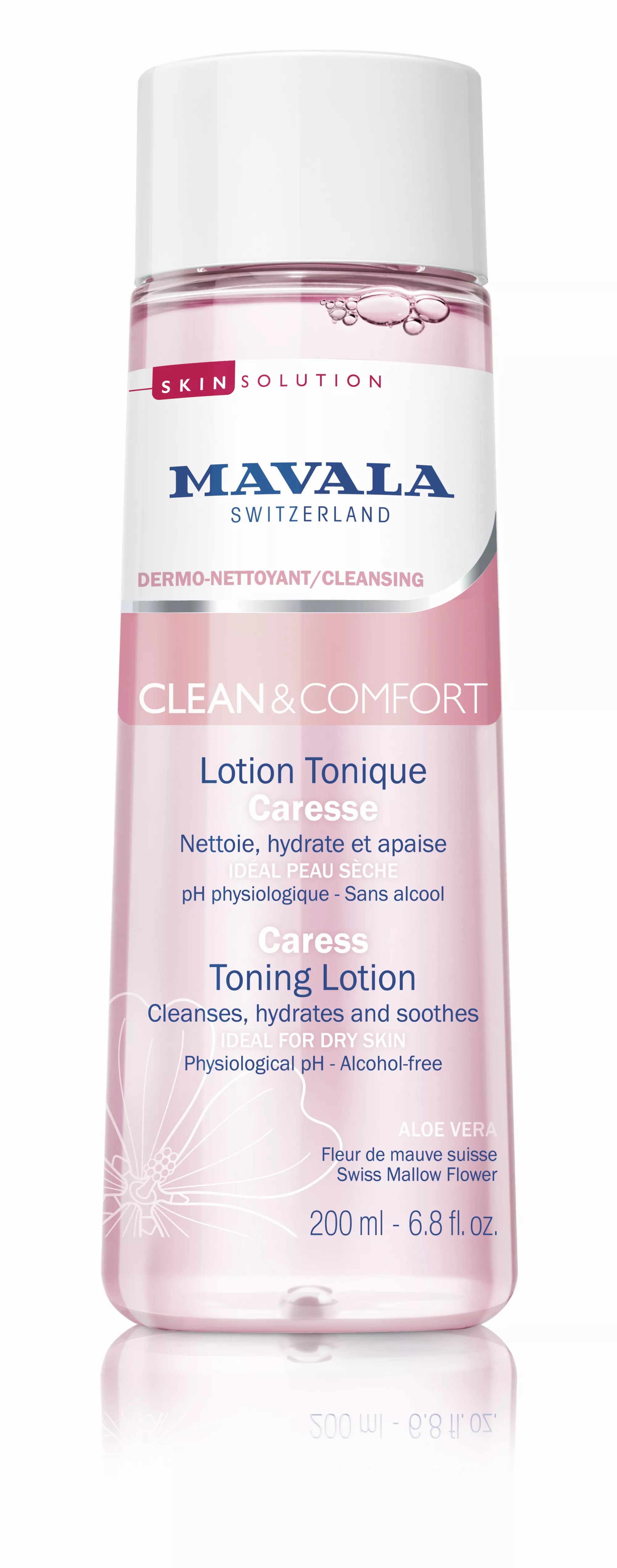 CLEAN & COMFORT - Sanfte Gesichtslotion - Reinigende Gesichtspflege  - Vegan