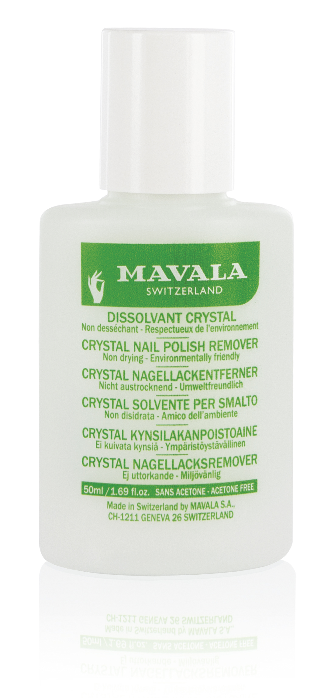 926.21  MAVALA - Crystal Nagellackentferner - ohne Aceton, ohne Geruch, ohne Farbstoff 