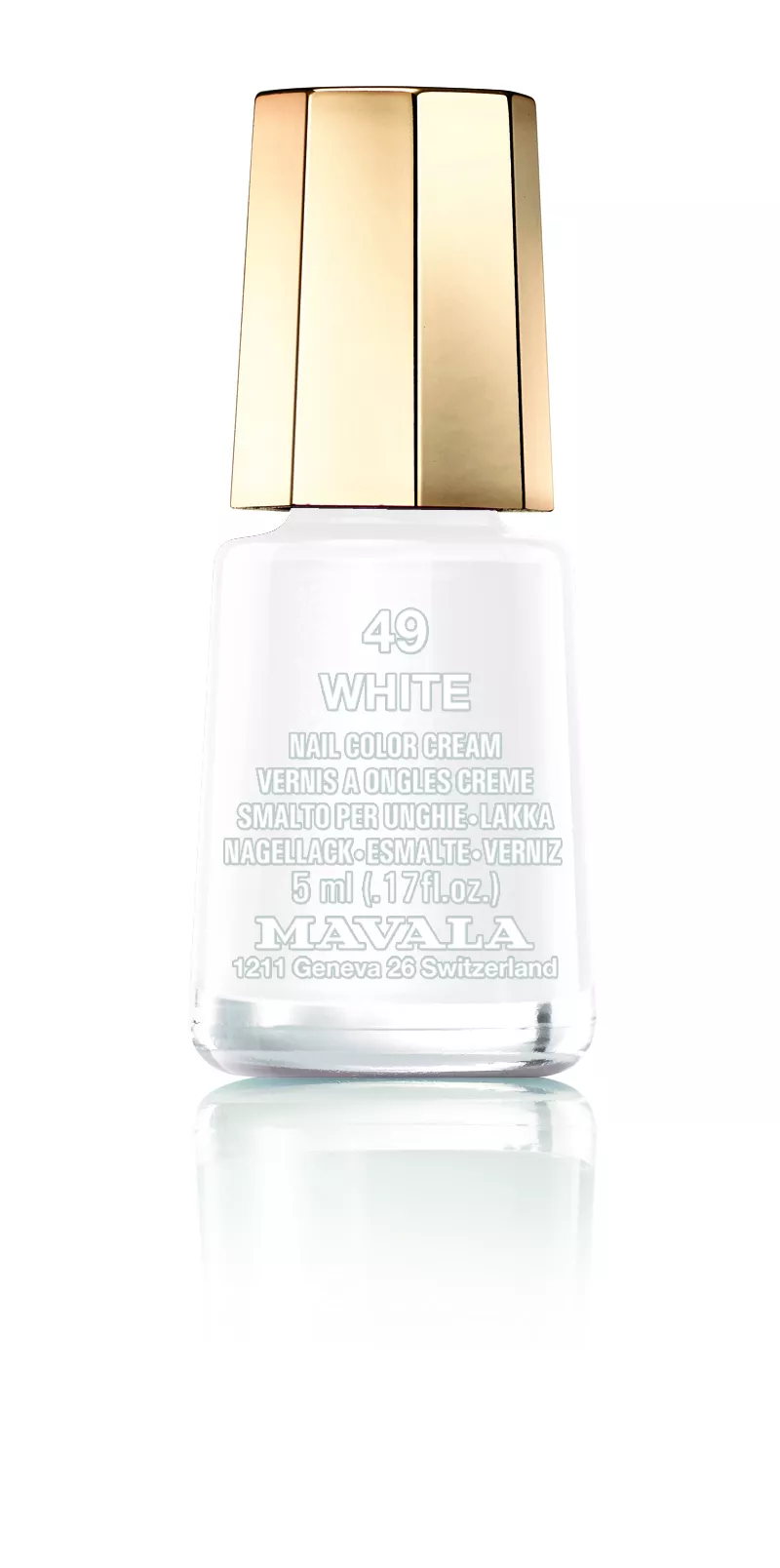 White - 5 ml - der vegane Nagellack