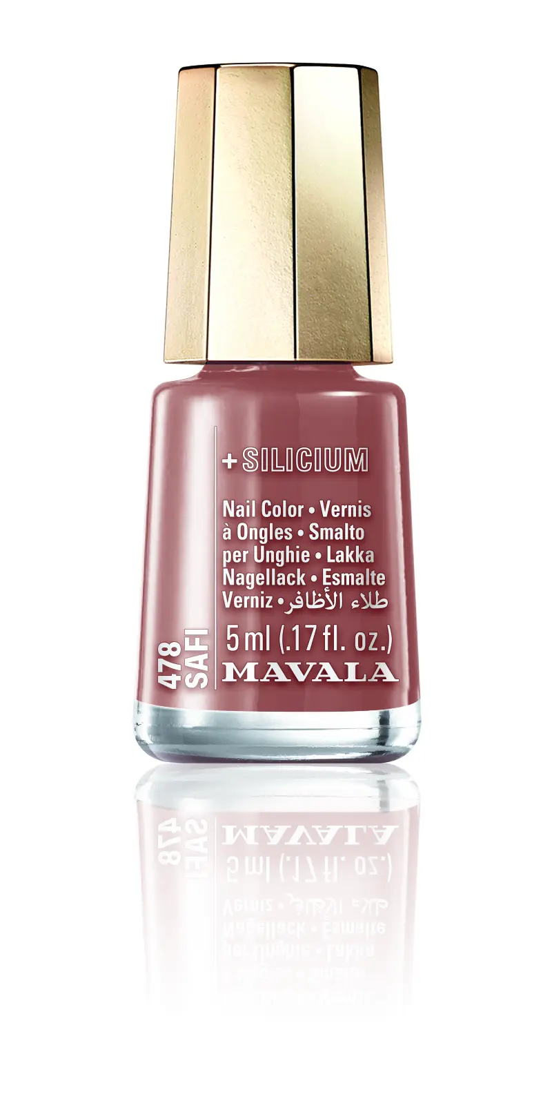 Safi - 5 ml - Vegane Nagellack +Silicium, NEO Nudes Colors