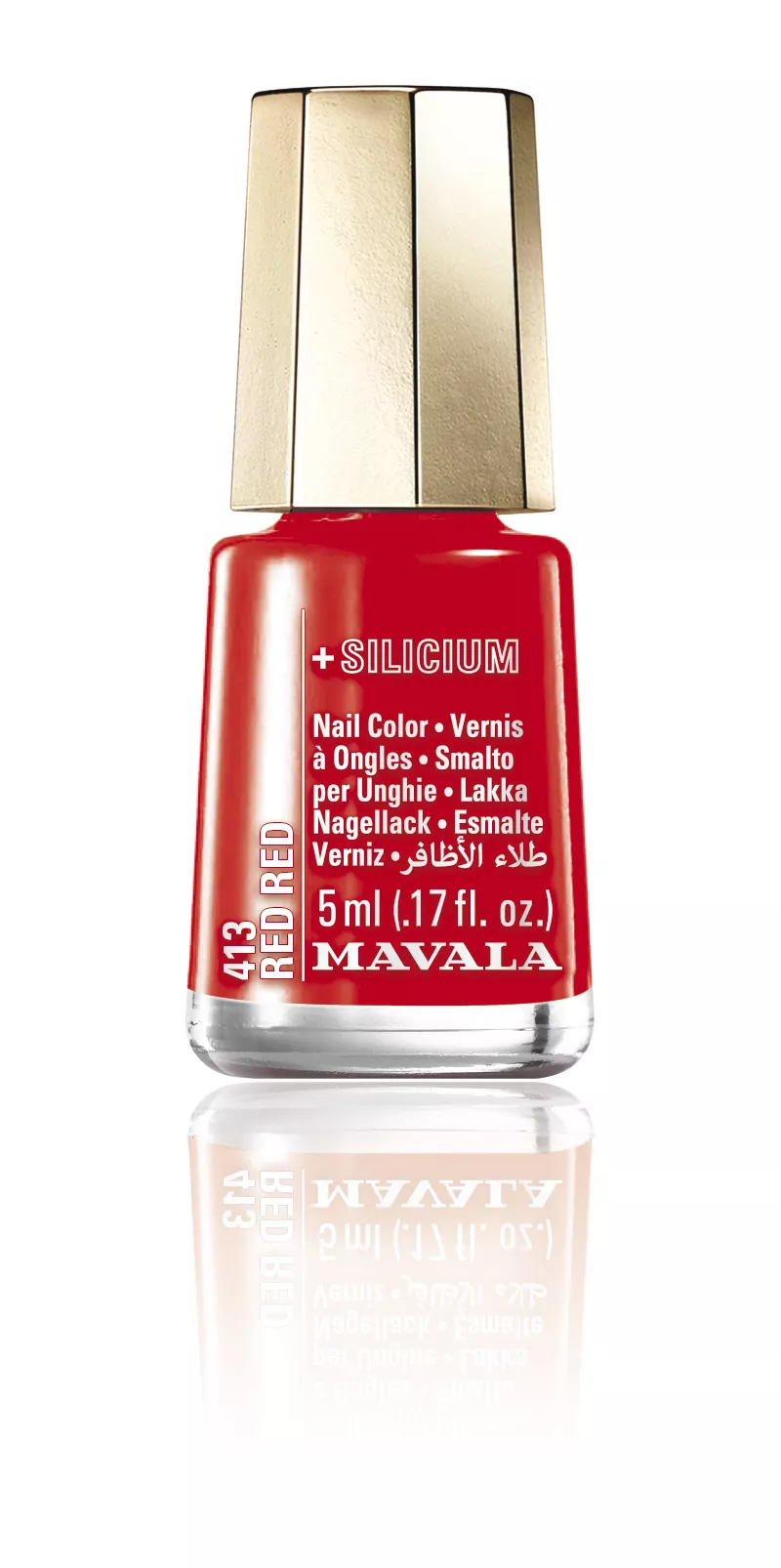 Red Red - 5 ml - der vegane Nagellack +Silicium