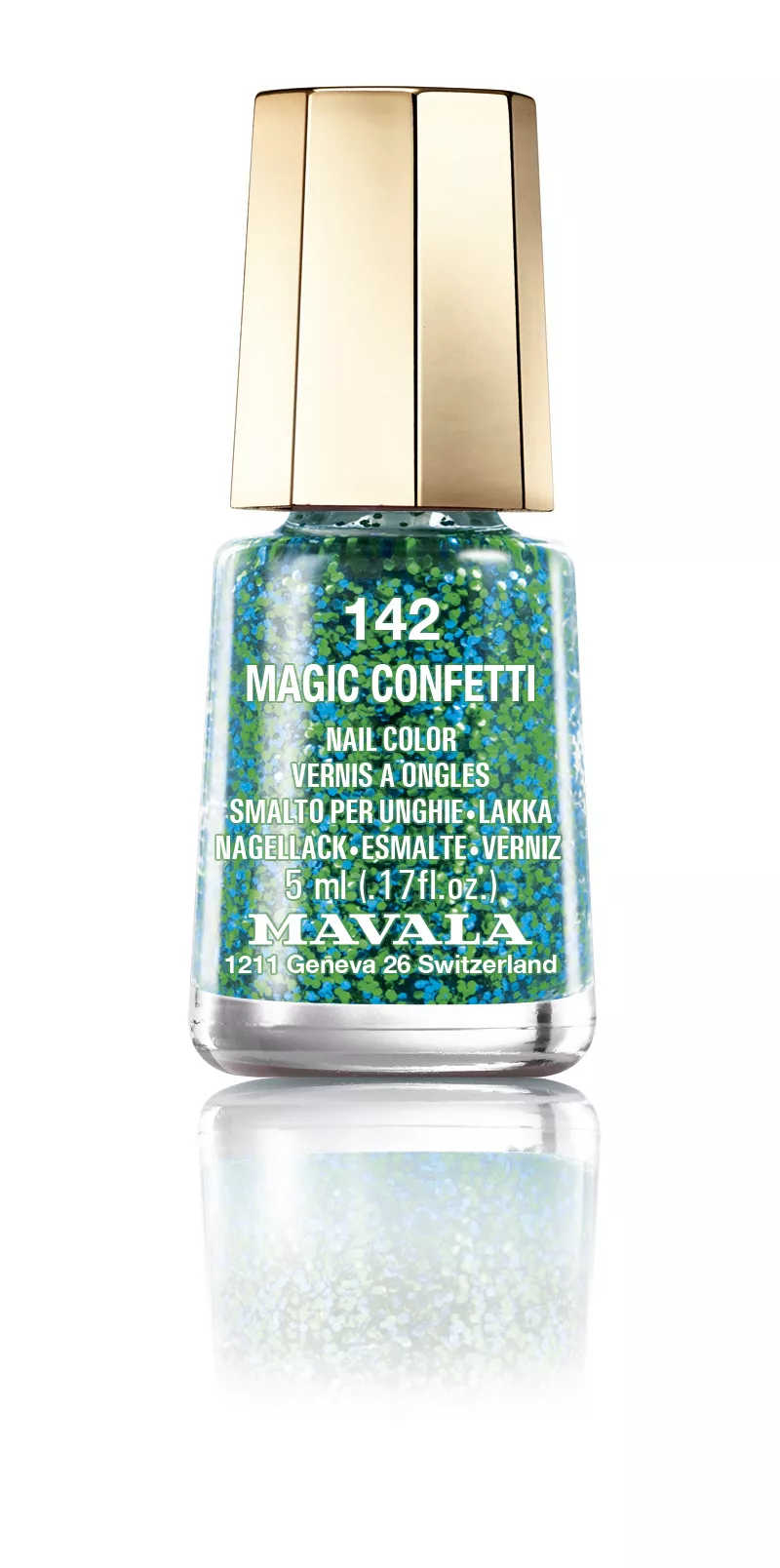 Magic Confetti - 5 ml - der vegane Nagellack