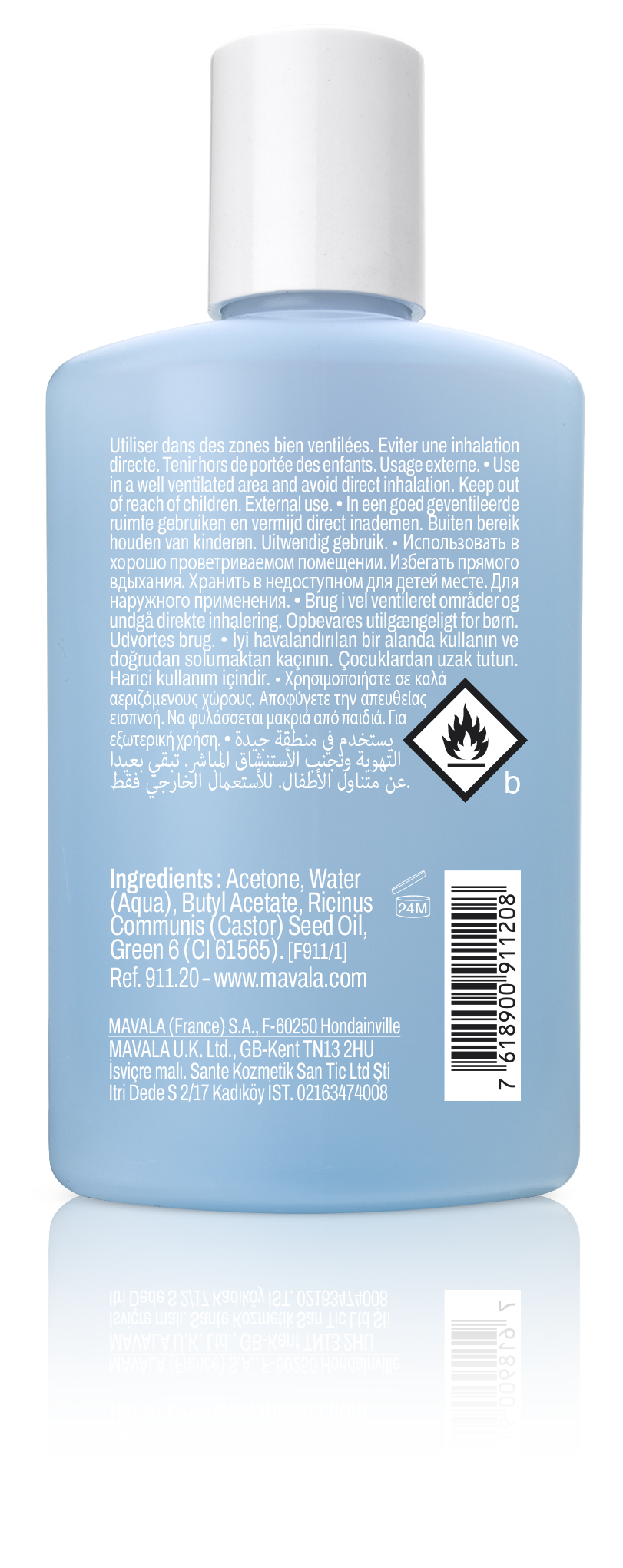 Lackentferner blau - 100 ml