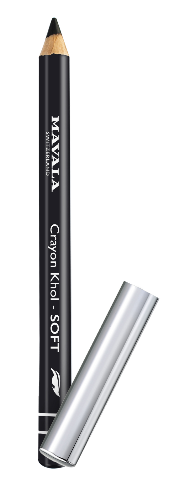 941.01 Crayon Khol-Soft - Black Intense (schwarz) - Augenkontur-Stifte - Für einen strahlenden Blick - Vegan