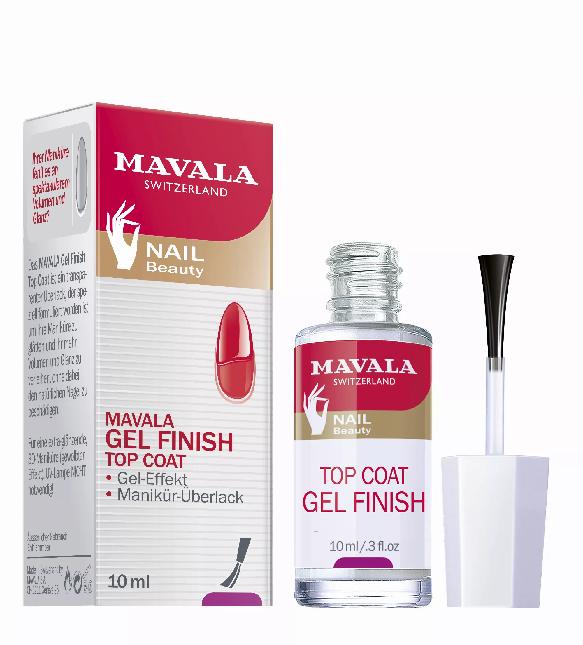 GEL FINISH Top Coat - Ihrer Maniküre fehlt es an spektakulärem Volumen und Glanz?  -  Vegan