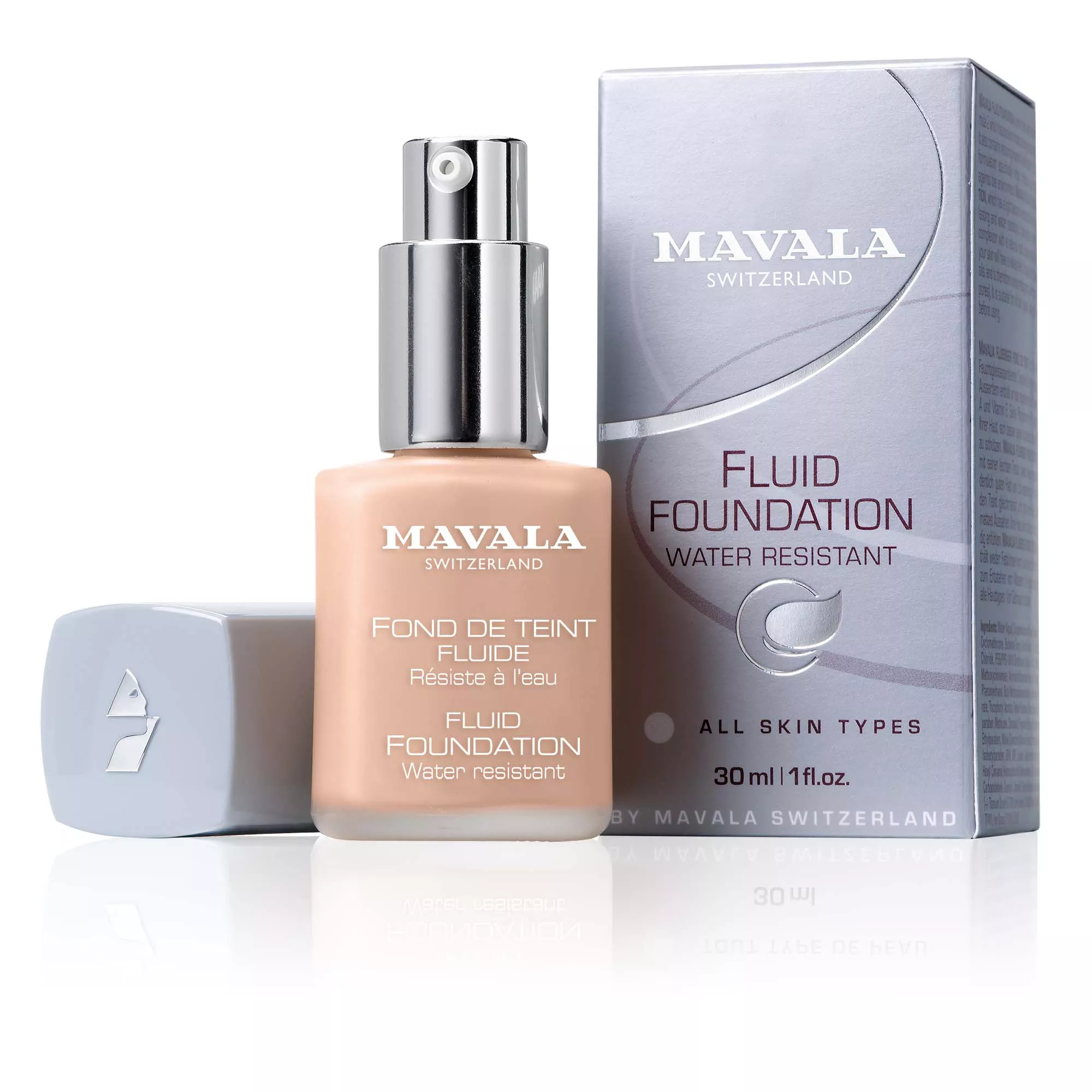 FLUID FOUNDATION - AURORE  -  Feuchtigkeitsspendendes Make-up - Wasserfest   - Vegan  